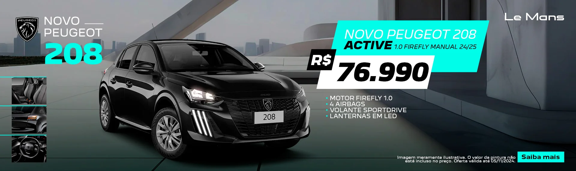 Novo Peugeot 208